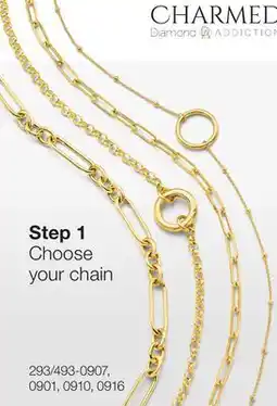 JC Penney Lab-grown diamond accent to 1/10 ct. t.w.§ or chain§ offer