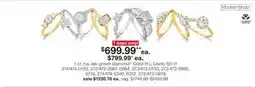 JC Penney 1 ct. t.w. lab-grown diamond‡◊ Color H-I, Clarity SI1-I1 offer