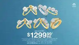 JC Penney 1 to 2-1/2 ct. t.w. lab-grown diamond‡ Color H-I, Clarity SI1-SI2 offer