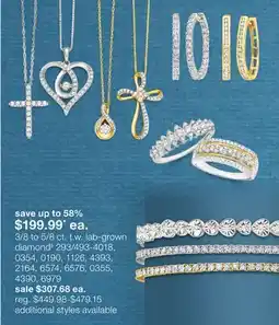 JC Penney 3/8 to 5/8 ct. t.w. lab-grown diamond§ offer