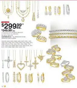 JC Penney 1-1/2 to 2 ct. t.w. lab-grown diamond§ or 1/3 to 1/2 ct. t.w. natural or lab-grown diamond‡ offer