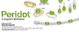 JC Penney Genuine &/or lab-created gemstone offer