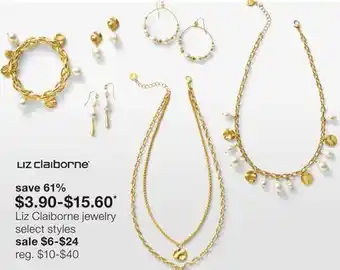 JC Penney Liz Claiborne jewelry offer