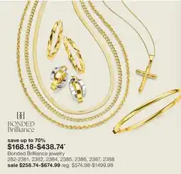 JC Penney Bonded Brilliance jewelry offer