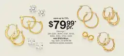 JC Penney Earrings‡◊ offer