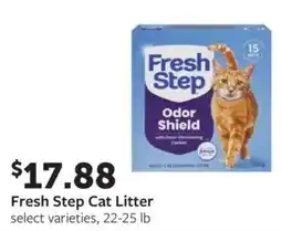 Fareway Fresh step cat litter offer