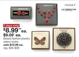 JC Penney Boxed fashion jewelry offer