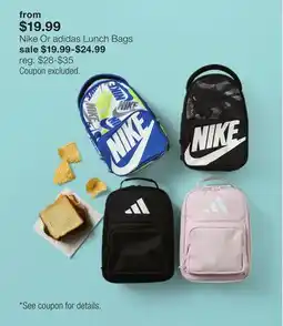 JC Penney Nike Or adidas Lunch Bags offer