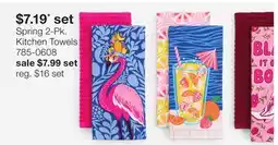 JC Penney Spring 2-Pk. Kitchen Towels offer