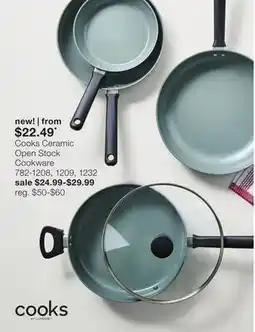 JC Penney Cooks Ceramic Open Stock Cookware offer