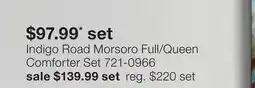 JC Penney Indigo Road Morsoro Full/Queen Comforter Set offer