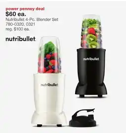 JC Penney Nutribullet 4-Pc. Blender Set offer