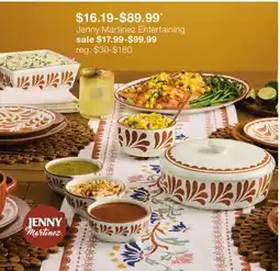 JC Penney Jenny Martinez Entertaining offer