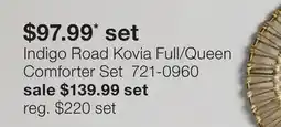 JC Penney Indigo Road Kovia Full/Queen Comforter Set offer