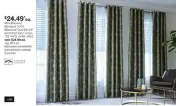 JC Penney Max Blackout Mystique 100% Blackout Faux Silk 84 Grommet-Top Curtain offer