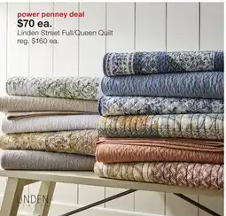 JC Penney Linden Street Full/Queen Quilt offer