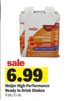 Meijer Meijer High Performance Ready to Drink Shakes offer
