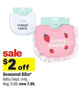 Meijer Seasonal Bibs offer