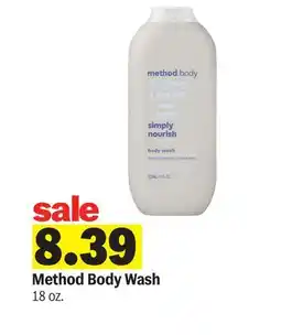 Meijer Method Body Wash offer