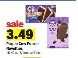 Meijer Purple Cow Frozen Novelties offer