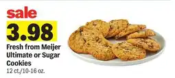 Meijer Fresh from Meijer Ultimate or Sugar Cookies offer