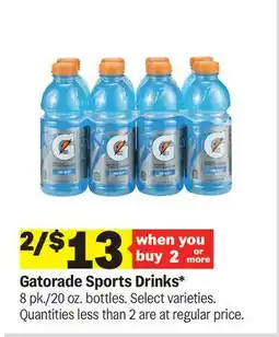 Meijer Gatorade Sports Drinks offer