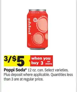 Meijer Poppi Soda offer