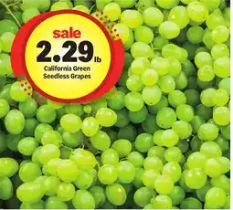 Meijer California Green Seedless Grapes offer