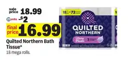 Meijer Quilted Northern Bath Tissue offer