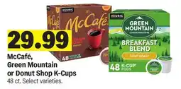 Meijer McCafé, Green Mountain or Donut Shop K-Cups offer