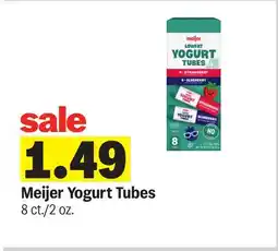 Meijer Meijer Yogurt Tubes offer
