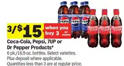 Meijer Coca-Cola, Pepsi, 7UP or Dr Pepper Products offer