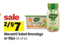Meijer Marzetti Salad Dressings or Dips offer