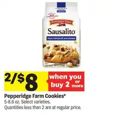 Meijer Pepperidge Farm Cookies offer