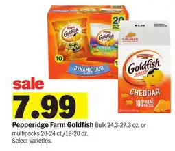 Meijer Pepperidge Farm Goldfish offer