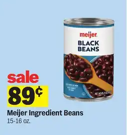 Meijer Meijer Ingredient Beans offer