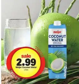 Meijer Meijer Coconut Water offer