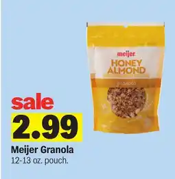 Meijer Meijer Granola offer