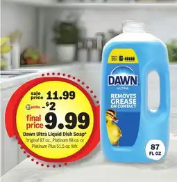 Meijer Dawn Ultra Liquid Dish Soap offer