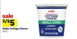 Meijer Meijer Cottage Cheese offer