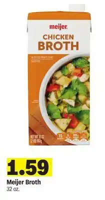 Meijer Meijer Broth offer