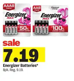 Meijer Energizer Batteries offer