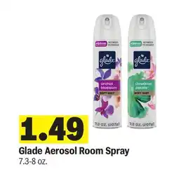 Meijer Glade Aerosol Room Spray offer