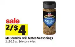 Meijer McCormick Grill Mates Seasonings offer