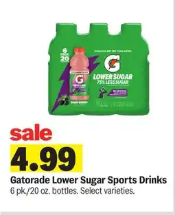 Meijer Gatorade Lower Sugar Sports Drinks offer