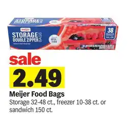 Meijer Meijer Food Bags offer