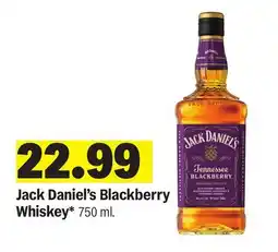Meijer Jack Daniel's Blackberry Whiskey offer