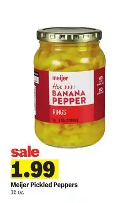 Meijer Meijer Pickled Peppers offer