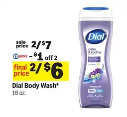 Meijer Dial Body Wash offer