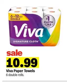 Meijer Viva Paper Towels offer